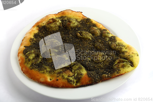 Image of Zatar manakish arabic snack