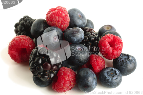 Image of Assortment of forest fruits