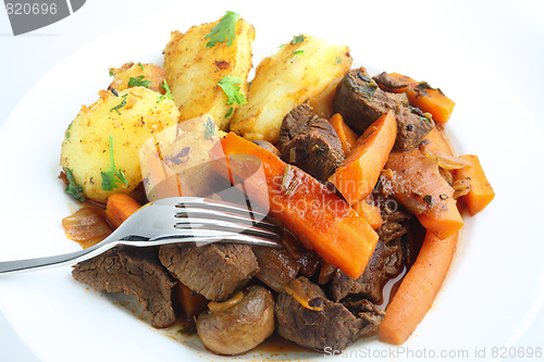 Image of French stule beef and carrot stew