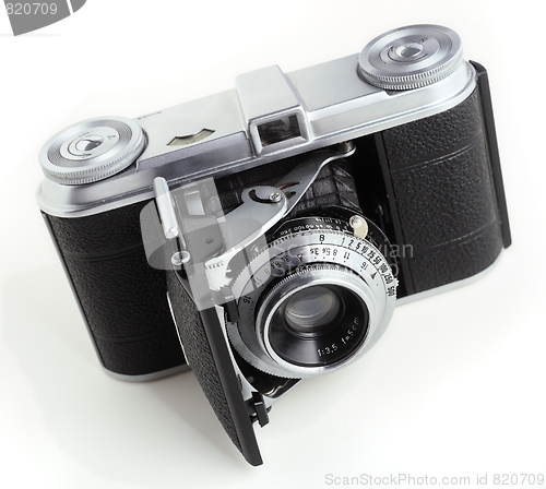 Image of Antique 35mm film camera