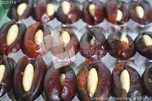 Image of Almond stuffed dates