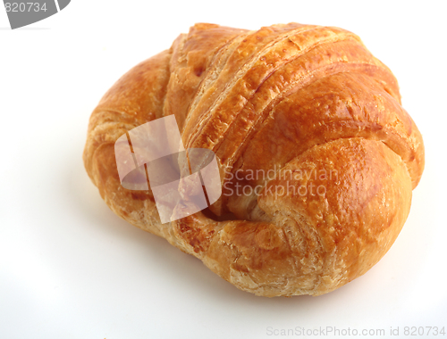 Image of Croissant over white