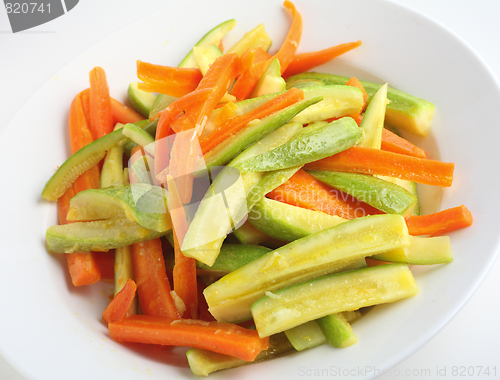 Image of Sauteed courgette and carrot