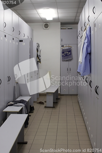 Image of dressing room
