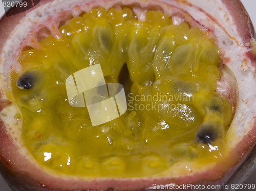 Image of ripe passion fruit