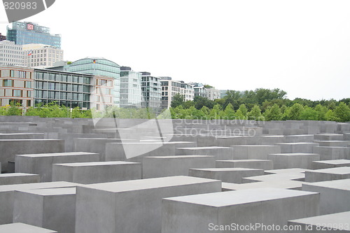 Image of Holocaust memorial in Berlin