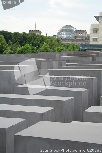 Image of Holocaust memorial in Berlin