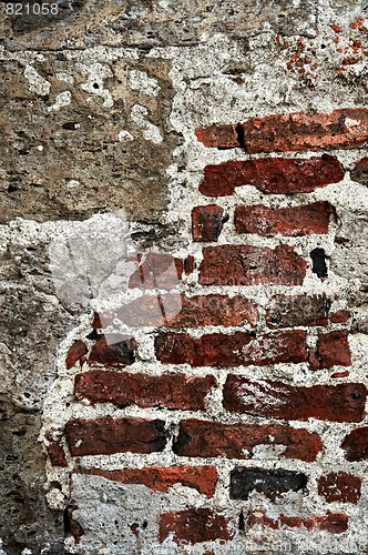 Image of Grunge brick background wall