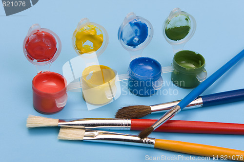 Image of Paints & Brushes