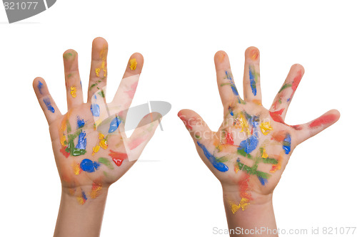 Image of Painted Hands