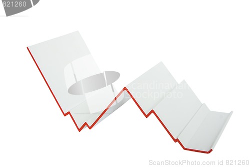 Image of Business Graph: crisis concept