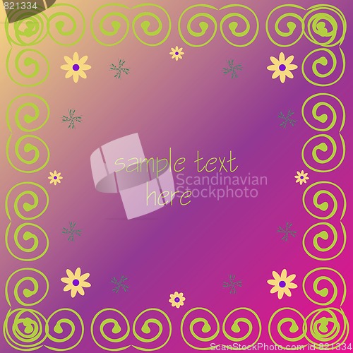 Image of retro background with space for your text