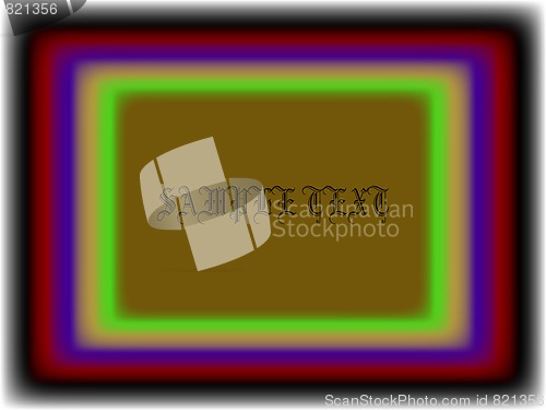 Image of abstract photo frame