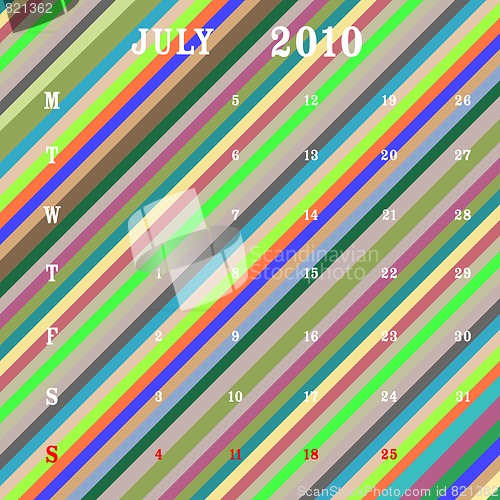 Image of july 2010 - stripes