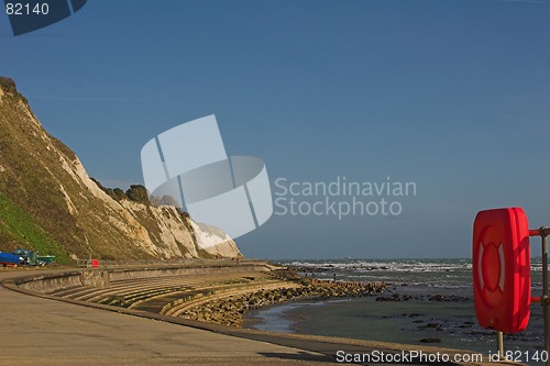Image of Seaside path with cliffs