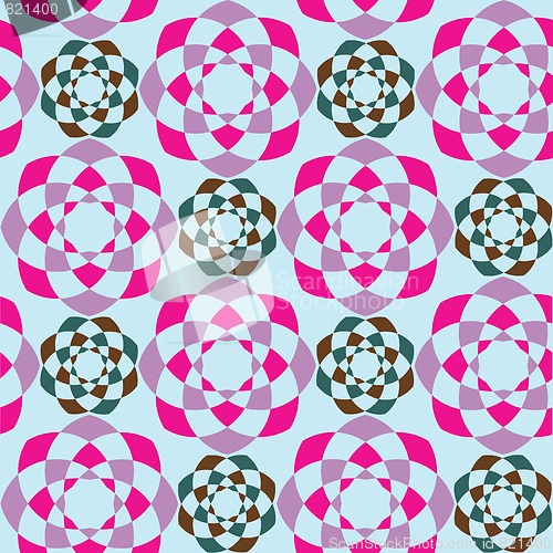 Image of abstract geometric seamless pattern