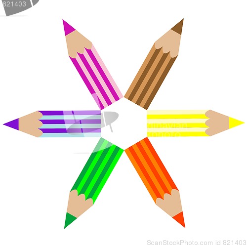 Image of colored pencils