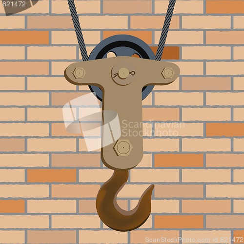 Image of crane hook