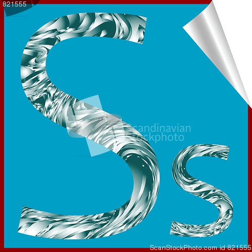 Image of alphabet letter S