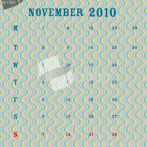 Image of november 2010 - stripes
