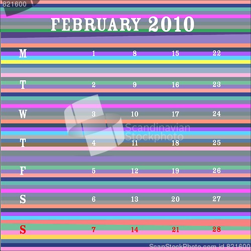 Image of february 2010 - stripes