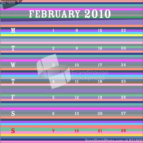 Image of february 2010 - stripes