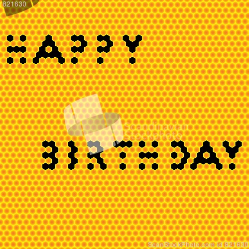Image of happy birthday honey