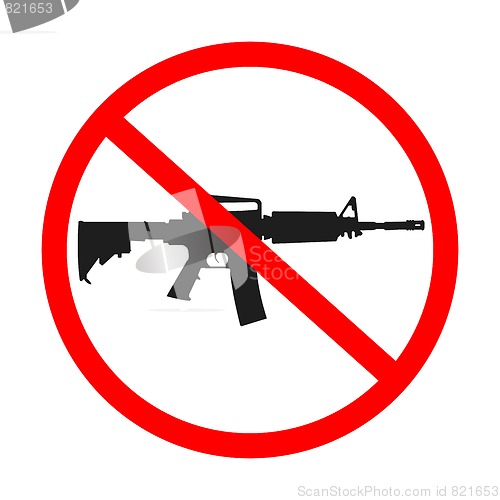 Image of no guns allowed