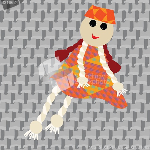 Image of puppet little girl