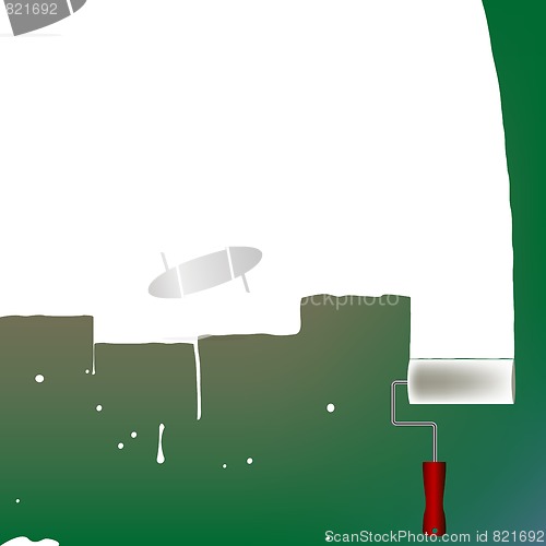 Image of painted wall with room for text