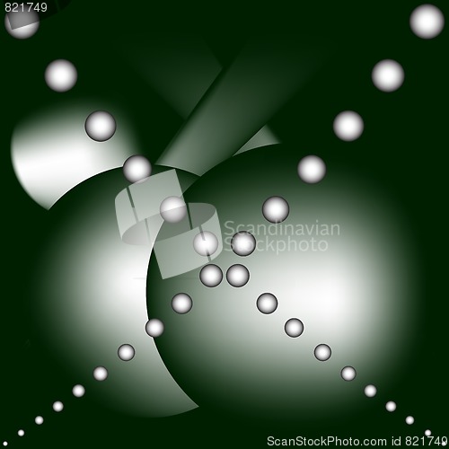 Image of abstract bubbles