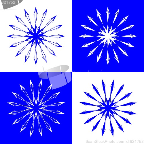 Image of snow flakes 3