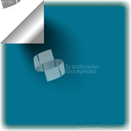 Image of blue stickers