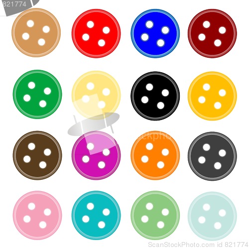 Image of button buttons for web