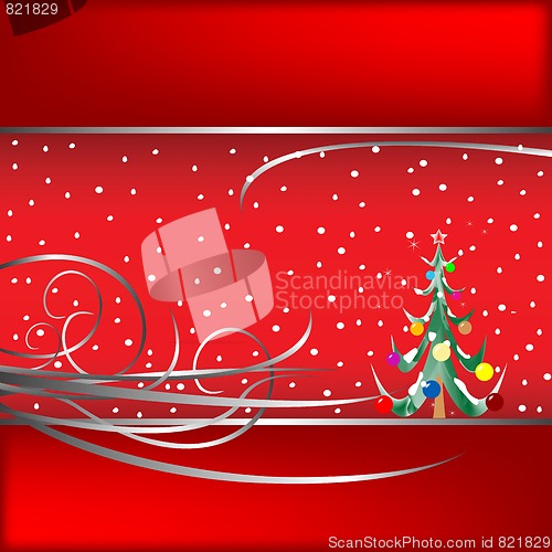 Image of christmas tree card 2