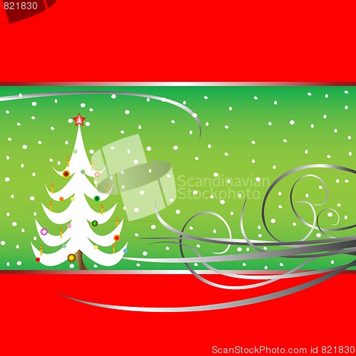 Image of christmas tree card 3