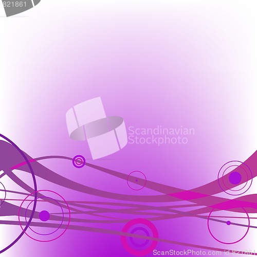 Image of circle waves purple