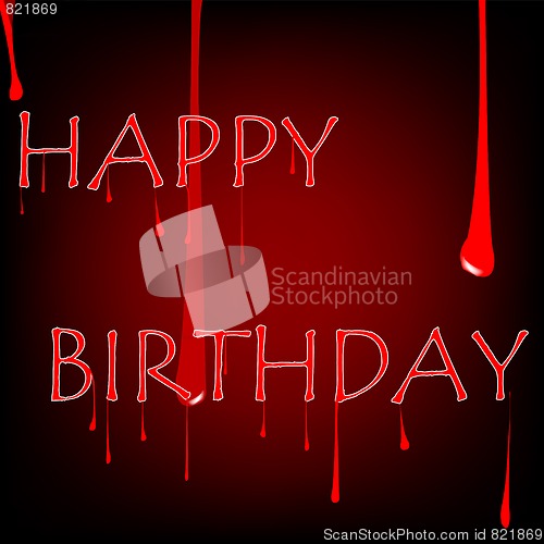 Image of bloody birthday