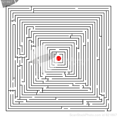 Image of square maze