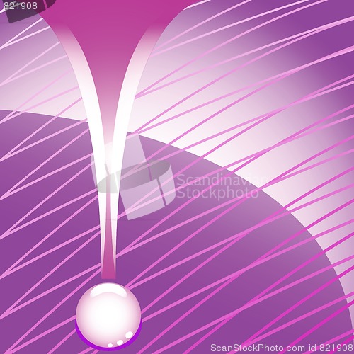 Image of purple abstract net