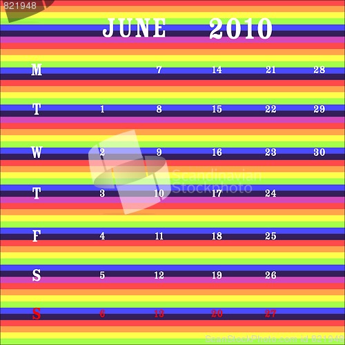 Image of june 2010 - stripes