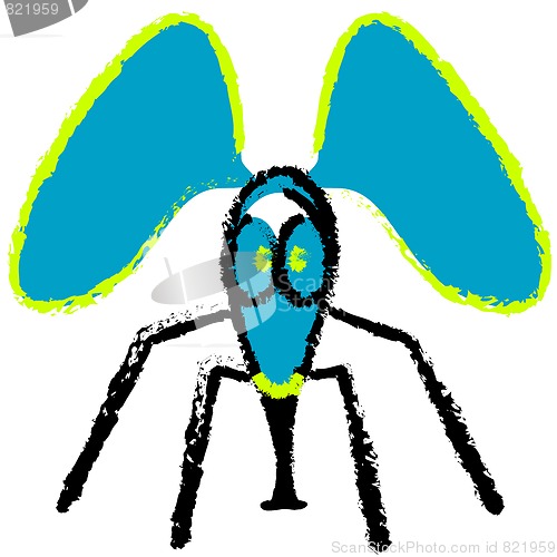 Image of crazy fly