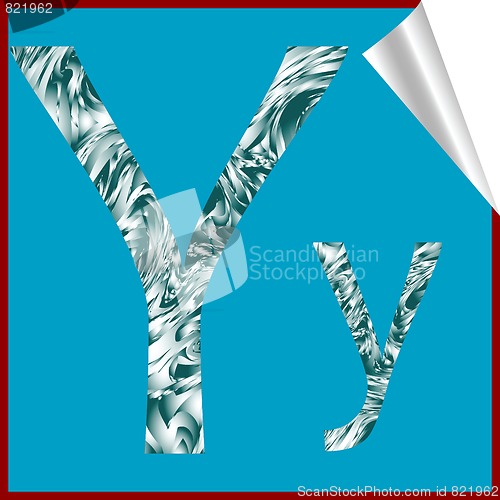 Image of alphabet letter Y