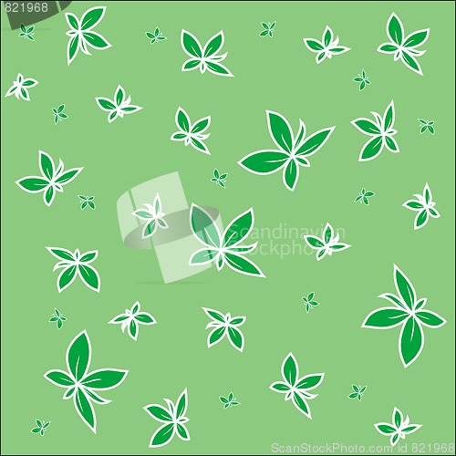 Image of leaves pattern