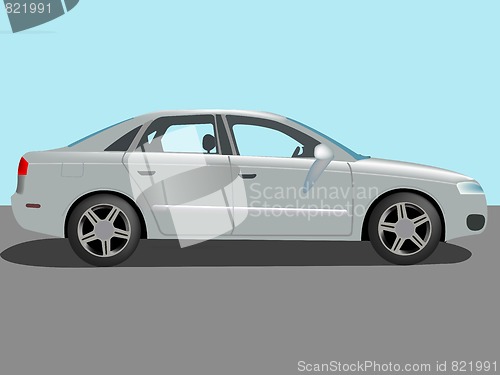 Image of automobile vector