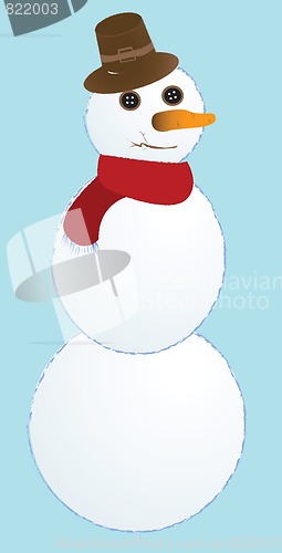 Image of snow man