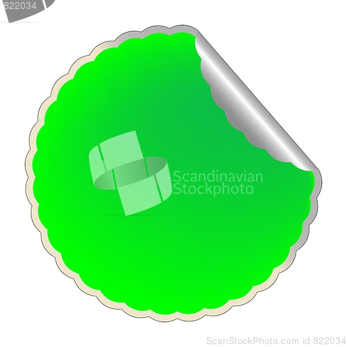 Image of flowerish green label