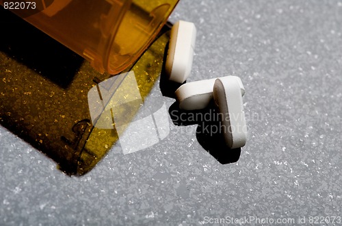 Image of Pill Bottle with pills