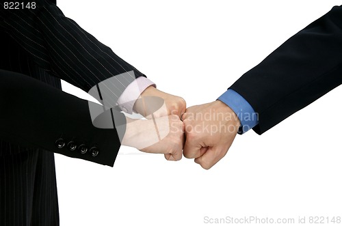 Image of Teamwork Knuckle Bump