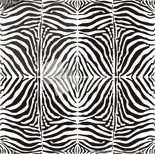 Image of Seamless background skin zebra